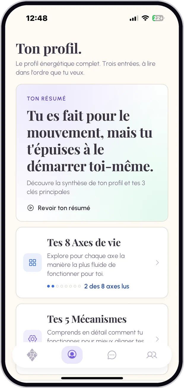 Profil énergétique
